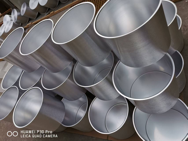 Spinning with Anodized Finish