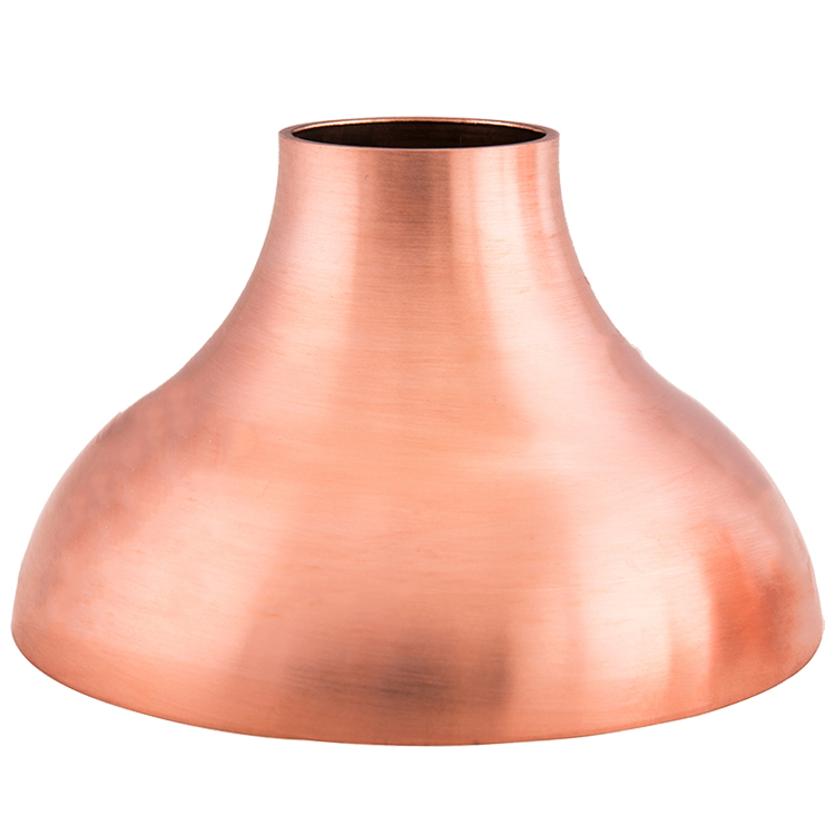 Custom copper metal spinning